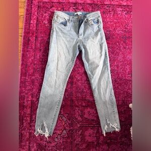 STS Blue Light Wash Distressed Skinny Jeans
